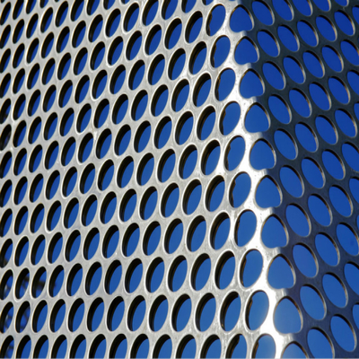 comprar Placa de aluminio perforada Mesh Architectural Curtain Wall de la hoja del micrófono decorativo online manufacture
