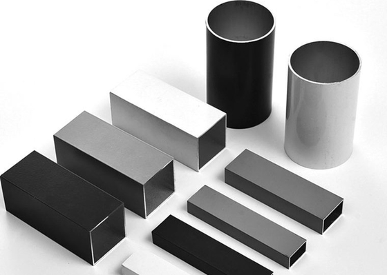 comprar tubo 7001 6061 T6 y tubería de aluminio rectangulares 10mm-150m m online manufacture