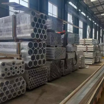 comprar El tubo de anodización de la aleación de aluminio de 6000 series modificó la tubería rectangular de la pared para requisitos particulares online manufacture