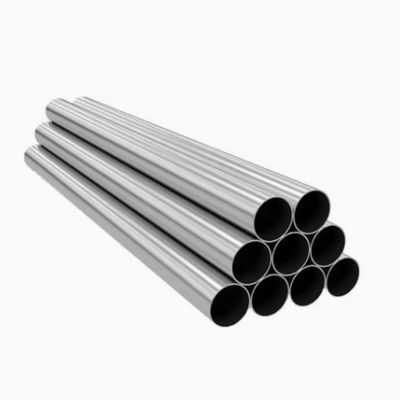 comprar Resistencia a altas presiones y temperaturas Tubos de acero inoxidable sin costuras 304L 316L 6mtr Superficie gris blanca Anillados encurtidos online manufacture