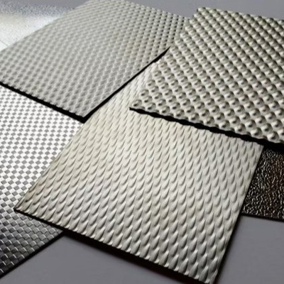 comprar 304 316L 430 Placa de acero inoxidable con patrón en relieve antiderrapante personalizada online manufacture