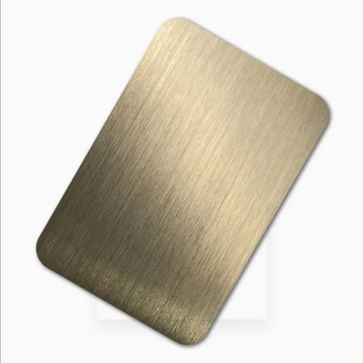 comprar Placa de acero inoxidable 304 304L 201 ASTM AISI de 1 mm a 3 mm de espesor con varias superficies para decoración online manufacture