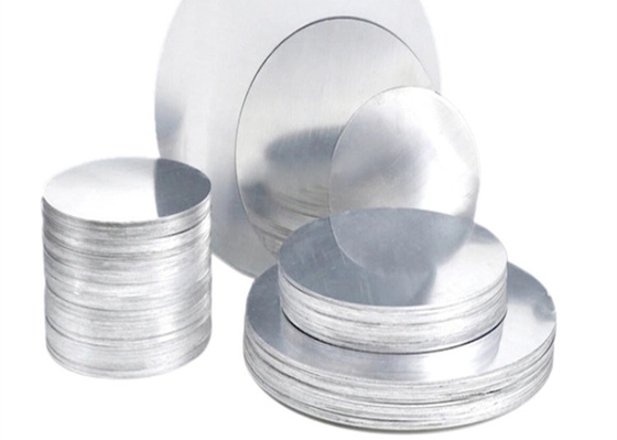 La placa de aluminio del círculo 3004 para el molino del Cookware acabó ASTM 1050 1060 0.3m m