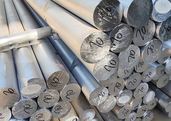 Ronda de aluminio sólida de la aleación de las protuberancias 6061-T6 6063 de la barra del billete