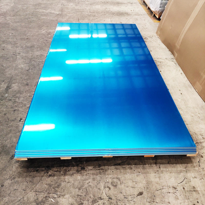 El final del espejo anodizó la placa de aluminio para el grabado pulió 5052 5083 1050 1060 1100