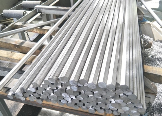 Liso sólido de aluminio hexagonal de la barra de cuadrado pulido 5086 6061 7055 2x2 1 x 4 1,5 x 1,5