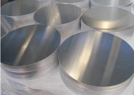 12 4 8 oblea de aluminio redonda O H12 H14 del disco de la placa de 6 pulgadas