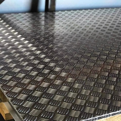 H24 modificado para requisitos particulares Diamond Sheet Embossed Perforated de aluminio 1050 1100 3003