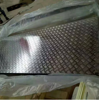 3003 H14 Hoja de placa de diamante de aluminio en relieve 1050 H16 1070