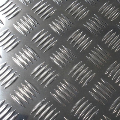 Placa de aluminio modelada grabada en relieve 8m m del diamante para la apariencia arquitectónica