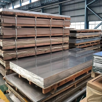 La placa de aluminio de la hoja plana 5054 5086 5754 de AISI 5052 pulió el grueso superficial de 0.3M M