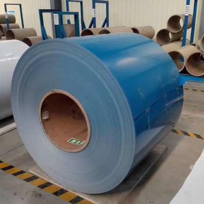 Las bobinas de acero del Galvalume del código de color de Ral prepintaron PPGL 1.2m m CGCC 1250m m para el edificio