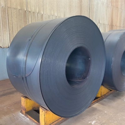 La bobina del acero de carbono de Q235 Ss400 Q345 HRC acanaló las hojas del tejado del metal de 6m m 8m m 10m m