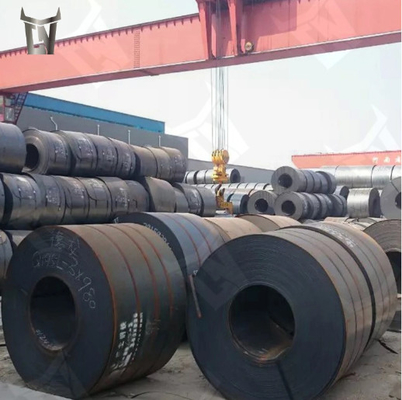 ASTM Q335b Q345 DIP caliente 2b 141 Material de construcción bobina de acero al carbono de alta calidad